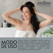 ACONDICIONADOR CON ACEITE DE AGUACATE Y EXTRACTOS NATURALES 200ml | HAIKO