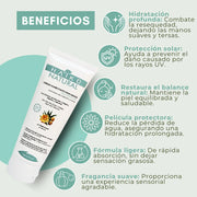CREMA HUMECTANTE PARA MANOS CON FILTROS SOLARES, COLÁGENO Y ELASTINA NATURAL 80g | HAIKO