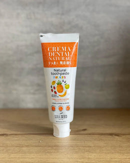 Crema dental KIDS sin Fluor 85 g | SOUL SEED