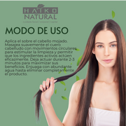 SHAMPOO REPARADOR CON EXTRACTO DE TOMILLO, ROMERO Y ALGAS MARINAS NATURAL 200ml | HAIKO